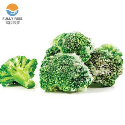 Green color of IQF Frozen Broccoli