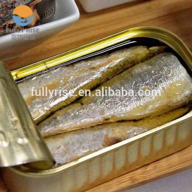 Cheap price Canned Sardine without scales in brine club can 125g fish food