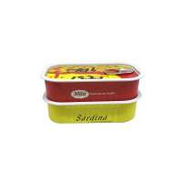 Crude Sardine Fish in Oil Canned Sardine Brands Sardine Can 125gx50tins